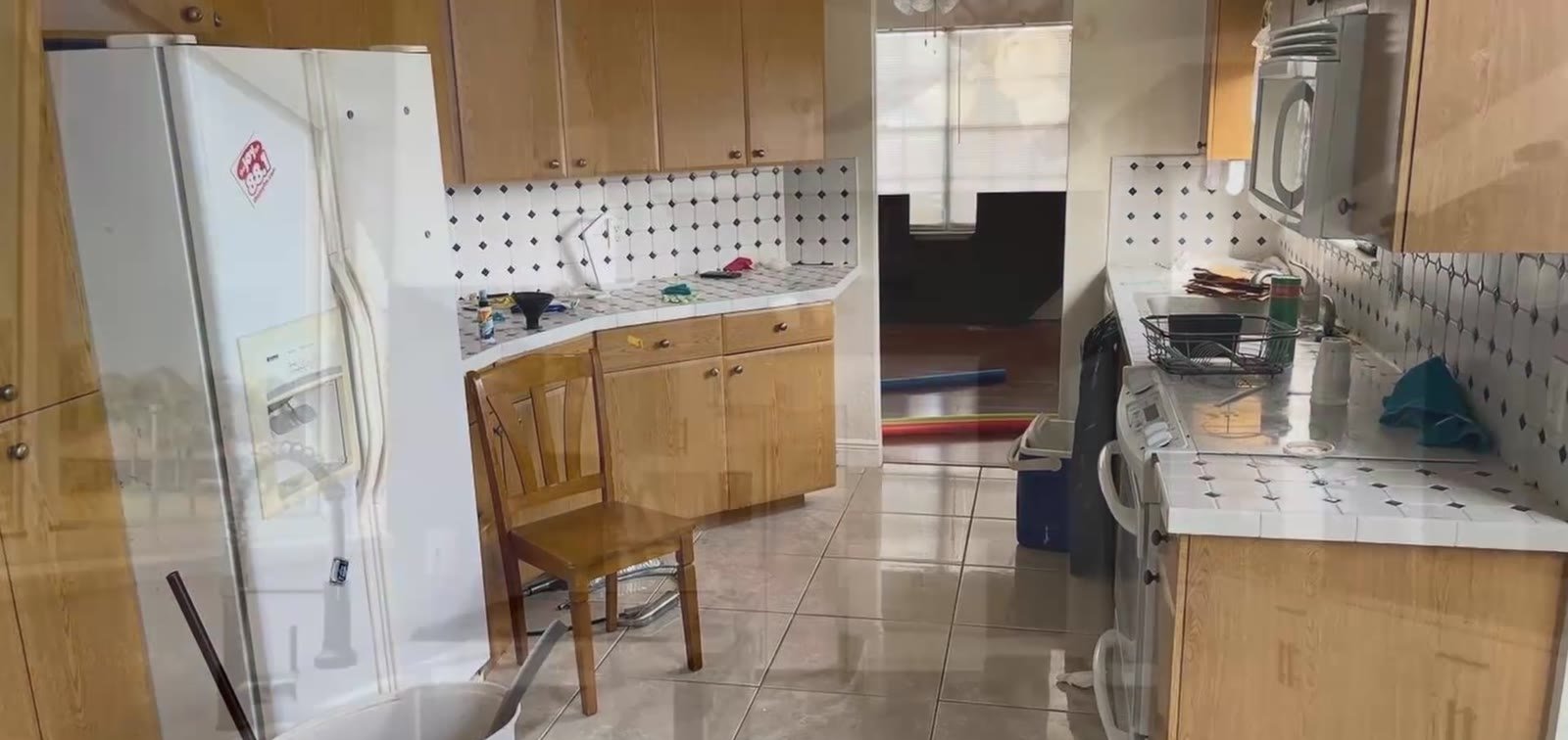 Kitchen before remodel